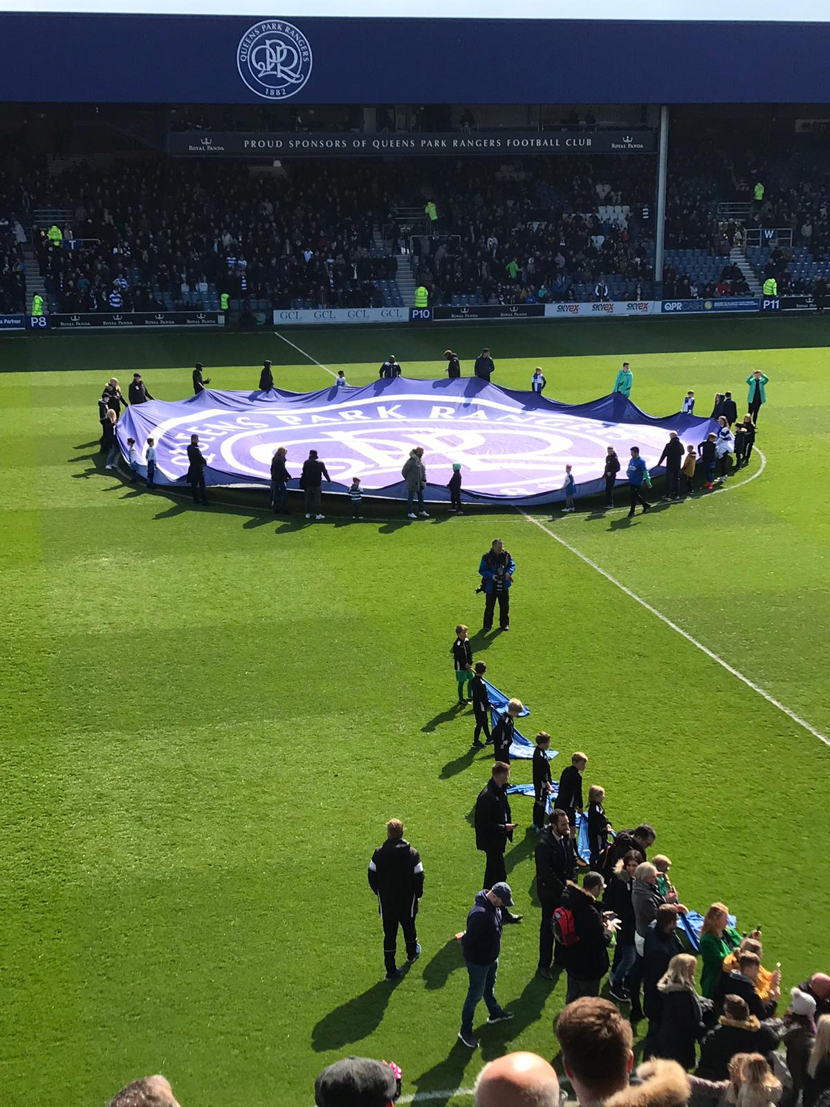 Wealdstone Youth QPR Flag Bearers